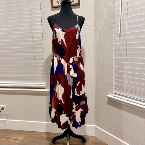 LOFT Summer Midi Dress - Picture 2 of 4